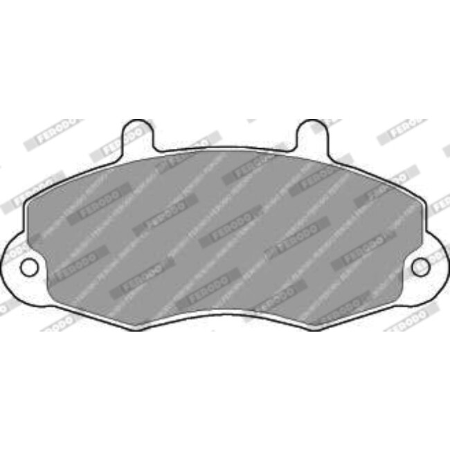 4 Plaquettes De Frein Ferodo Fvr700