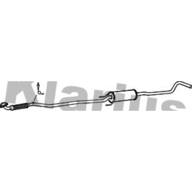 Silencieux Intermédiaire Klarius 270563