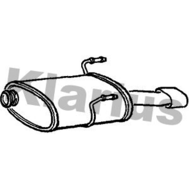 Silencieux Arrière Klarius 210654