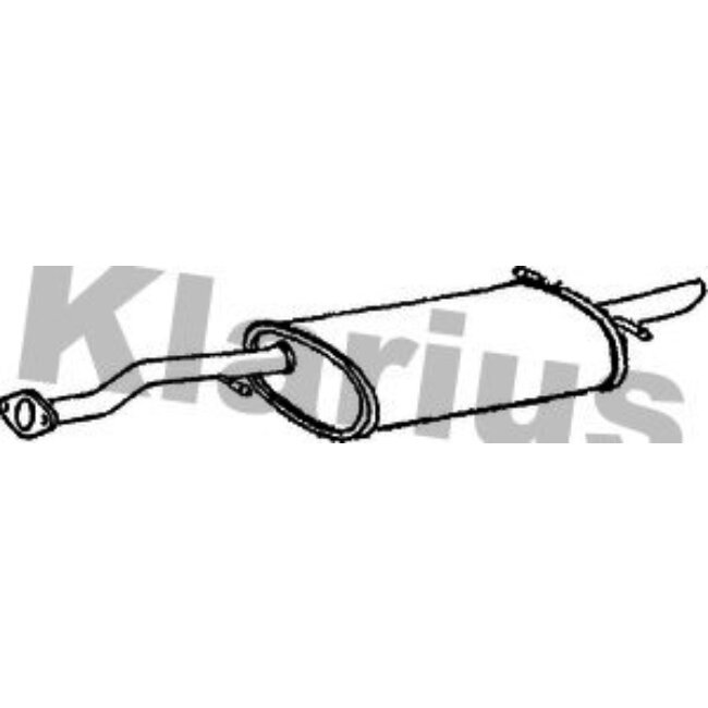 Silencieux Arrière Klarius 240623