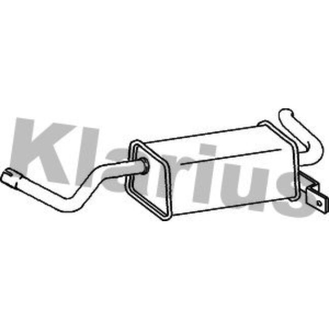 Silencieux Arrière Klarius 230900