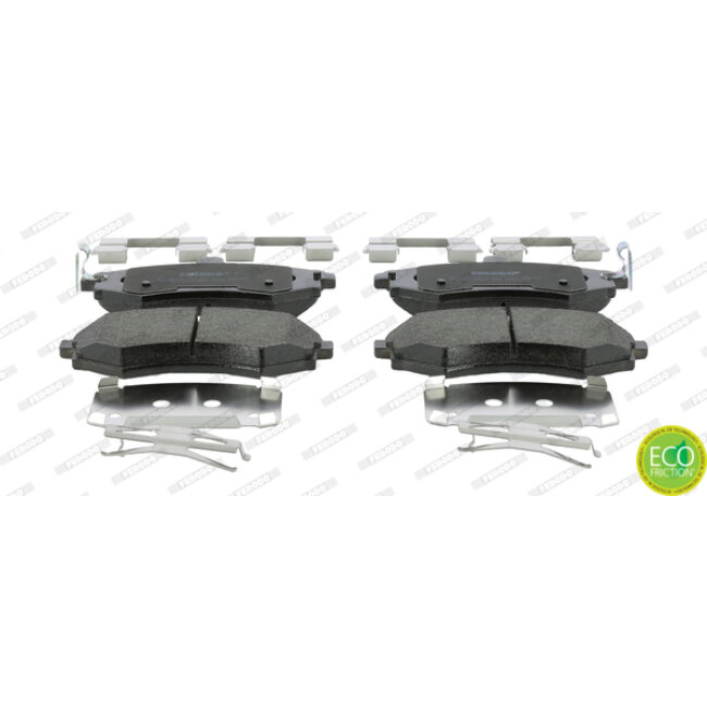 4 Plaquettes De Frein Ferodo Fdb1840