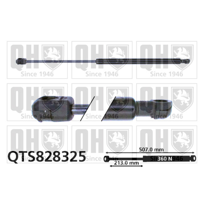 Vérin De Coffre Quinton Hazell Qts828325