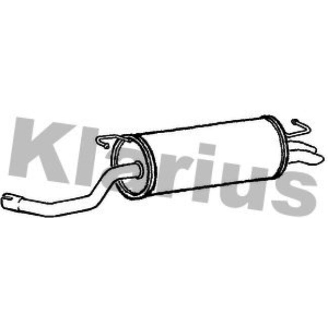 Silencieux Arrière Klarius 240741