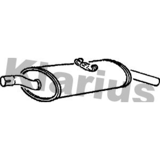 Silencieux Arrière Klarius 220276