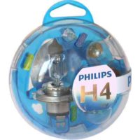 Coffret ampoules H4 PHILIPS 5 ampoules
