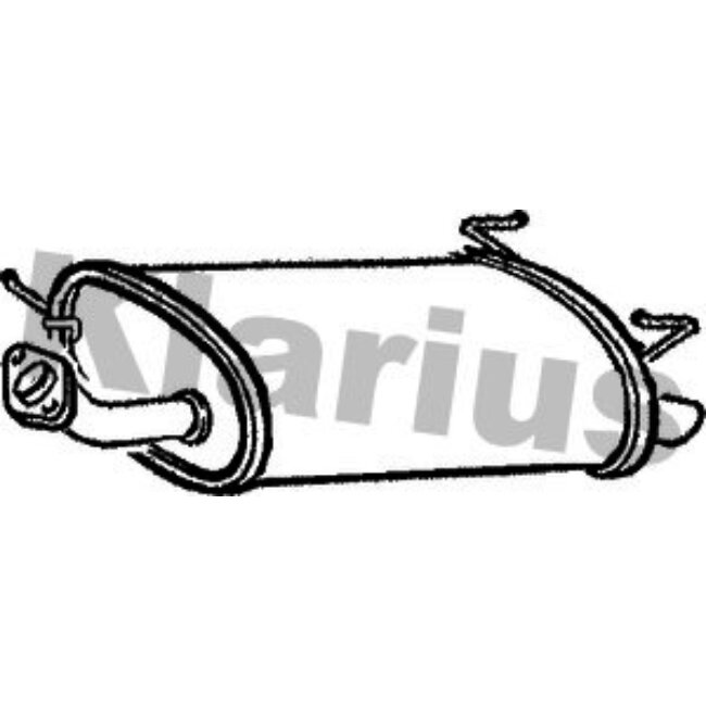 Silencieux Arrière Klarius 210534