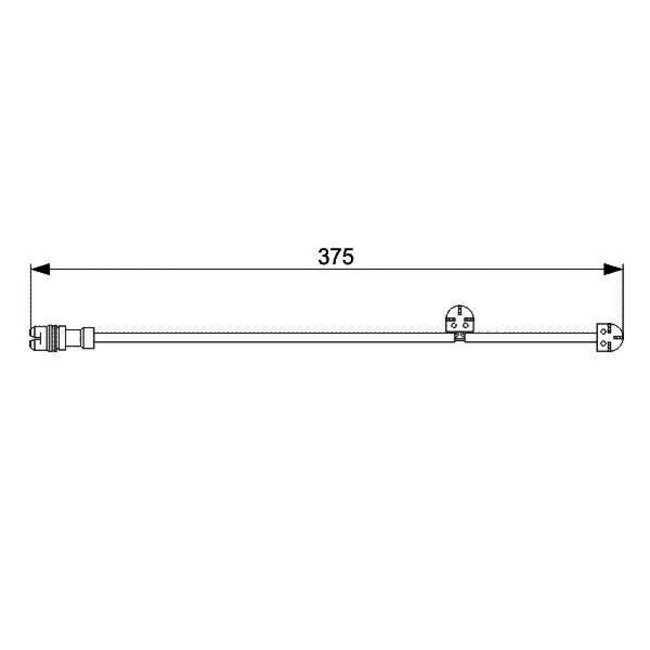 Témoin D'usure Bosch 1987473024