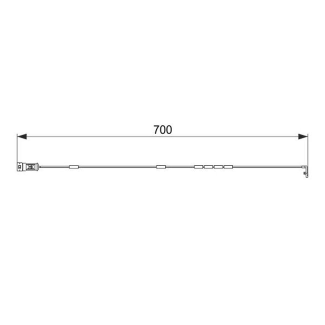 Témoin D'usure Bosch 1987474588