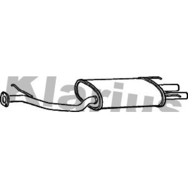 Silencieux Arrière Klarius 240339