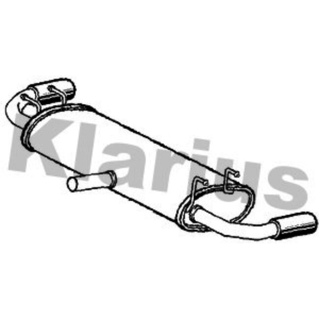 Silencieux Arrière Klarius 240753