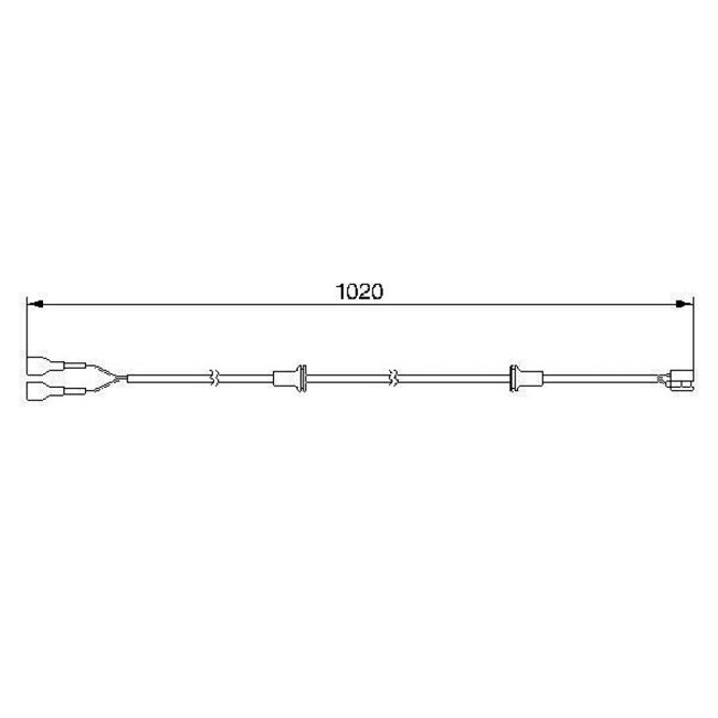 Témoin D'usure Bosch 1987474976