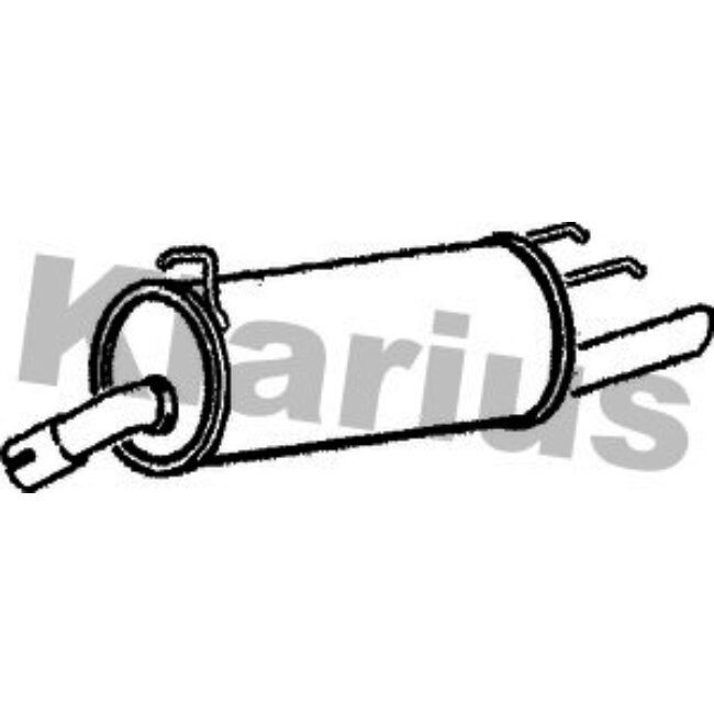 Silencieux Arrière Klarius 220439