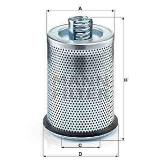 Filtre À Huile Mann-filter H1564/1