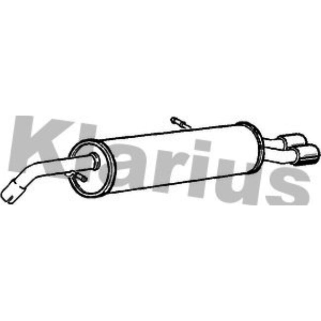 Silencieux Arrière Klarius 210944