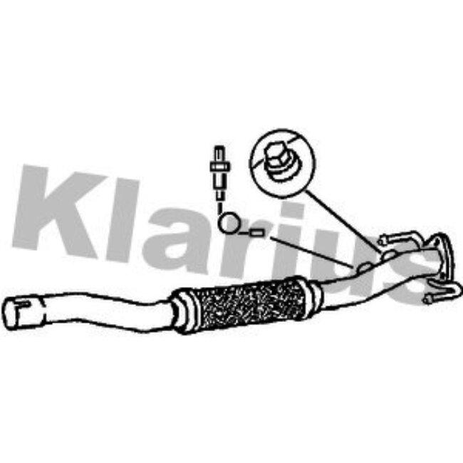 Tube D'échappement Klarius 301940