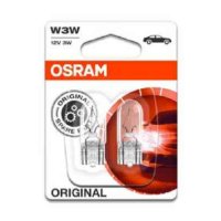 2 Ampoules OSRAM W3W Original 12V