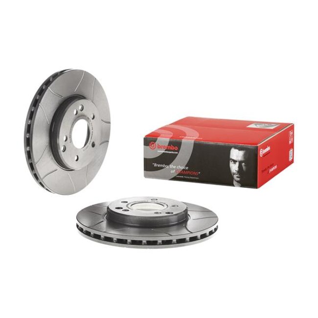 2 Disques De Frein Brembo Max 09.8411.75