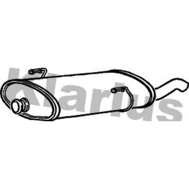 Silencieux Arrière Klarius 210840