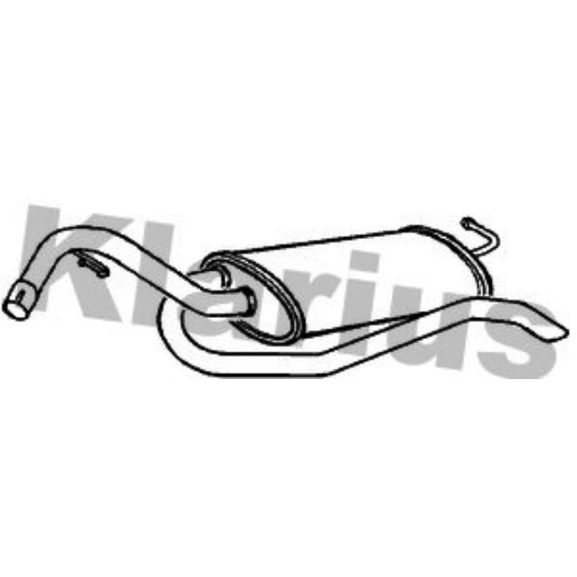 Silencieux Arrière Klarius 220090