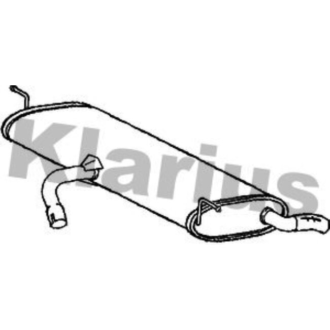 Silencieux Arrière Klarius 220876