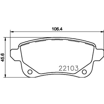 Brembo P 68 048X Plaquette de frein