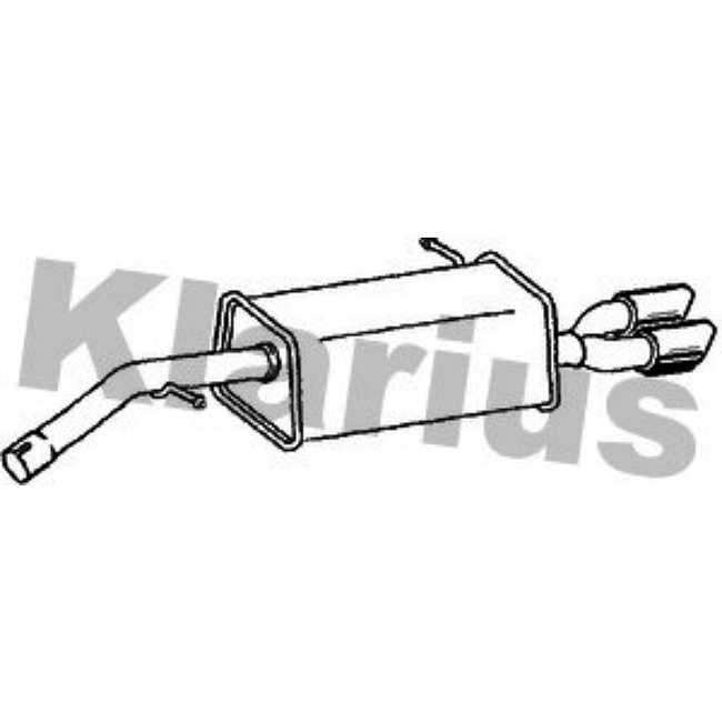 Silencieux Arrière Klarius 211019