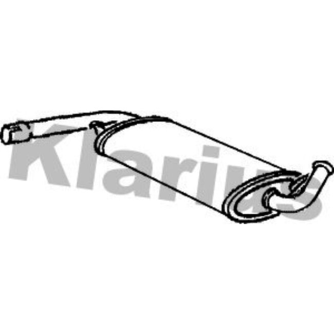 Silencieux Intermédiaire Klarius 260437