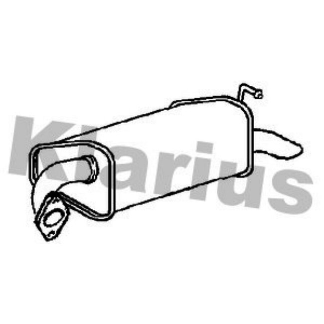 Silencieux Arrière Klarius 210837