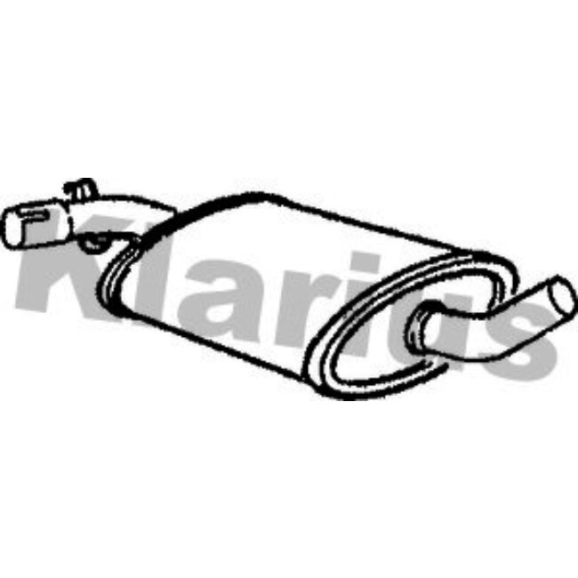 Silencieux Intermédiaire Klarius 210469