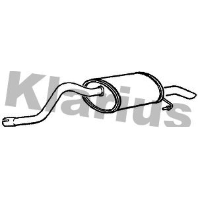 Silencieux Arrière Klarius 230888
