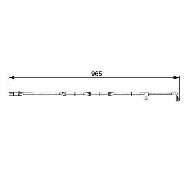 Témoin D'usure Bosch 1987473027