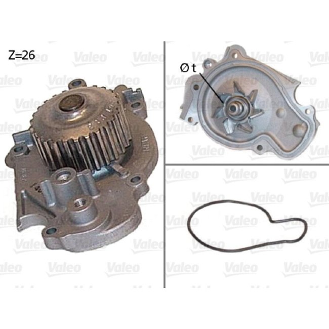 Pompe À Eau Valeo 506443