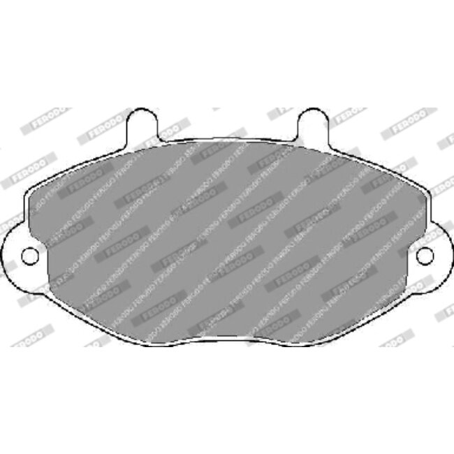 4 Plaquettes De Frein Ferodo Fvr701