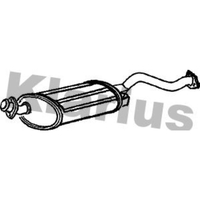 Silencieux Intermédiaire Klarius 240509