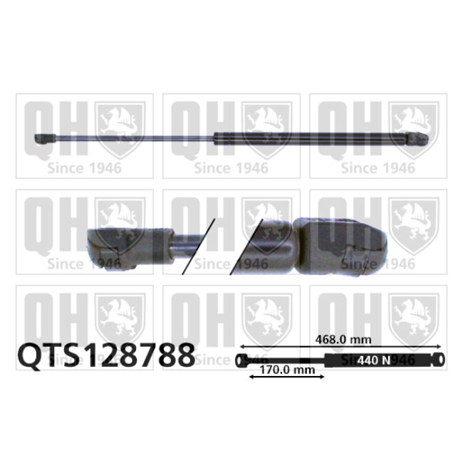 Vérin De Coffre Quinton Hazell Qts128788