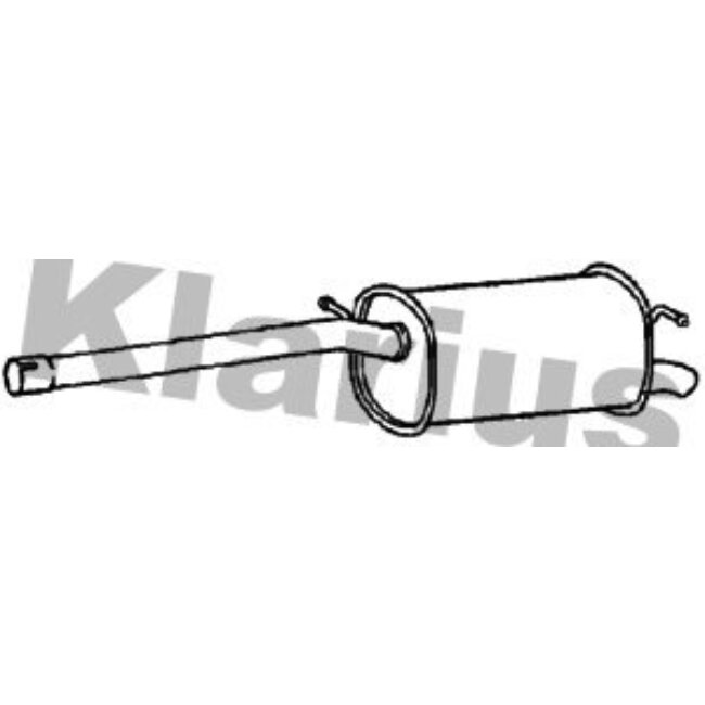 Silencieux Arrière Klarius 250889