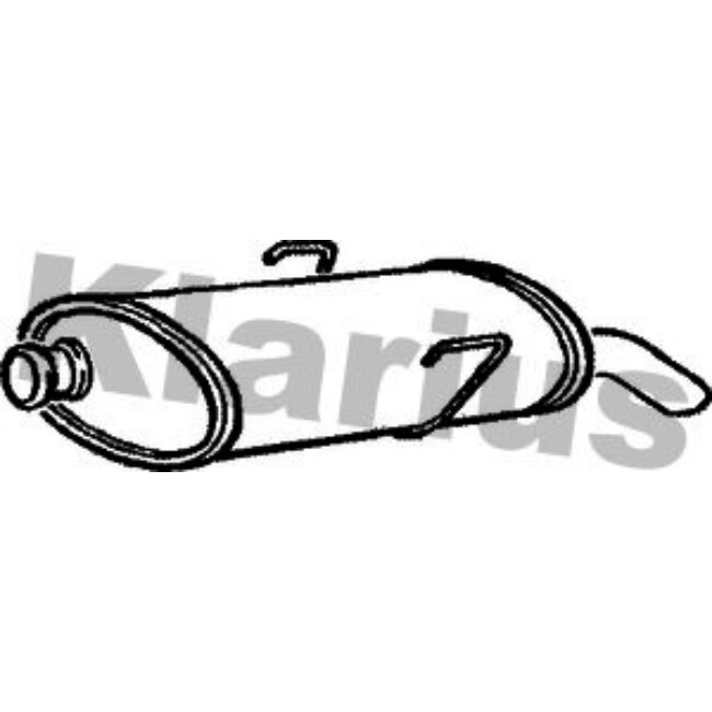 Silencieux Arrière Klarius 210179