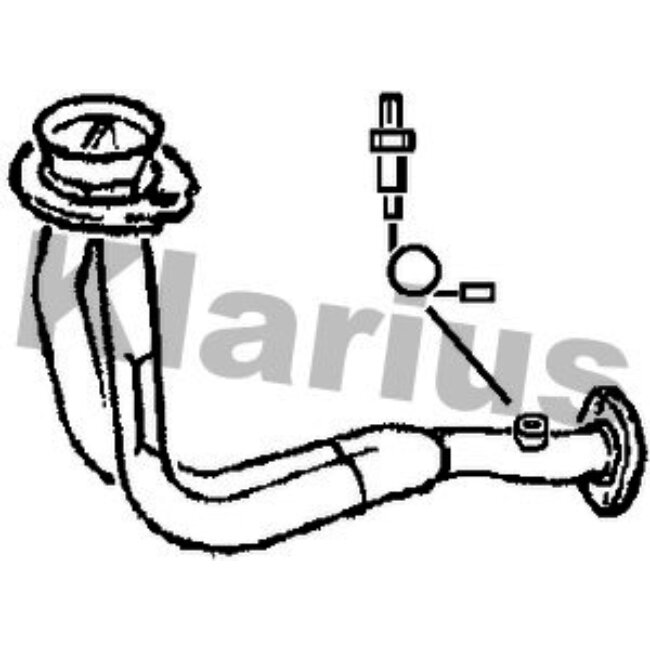 Tube D'échappement Klarius 301677