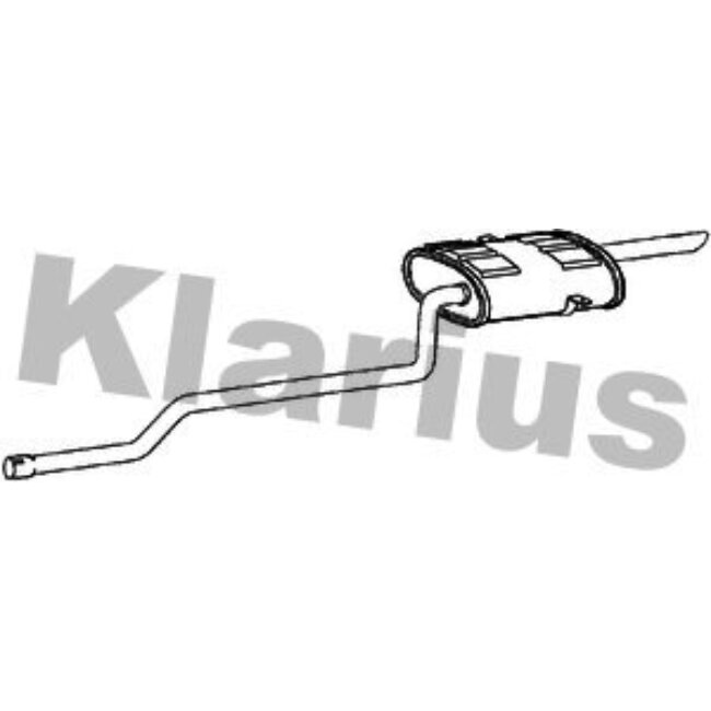Tube D'échappement Klarius 270468