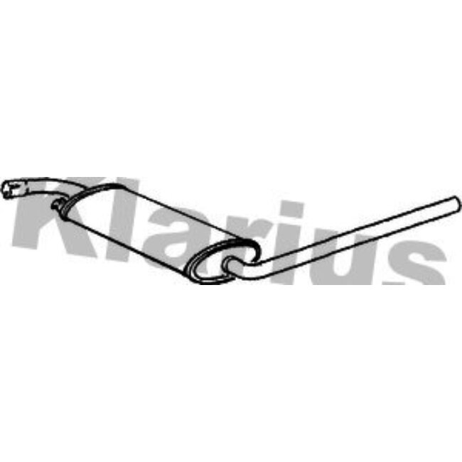 Silencieux Intermédiaire Klarius 250453