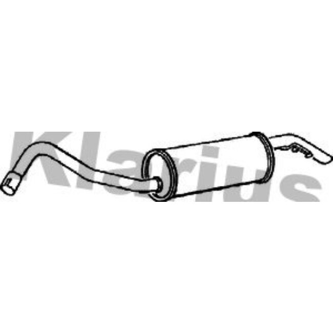 Tube D'échappement Klarius 230125