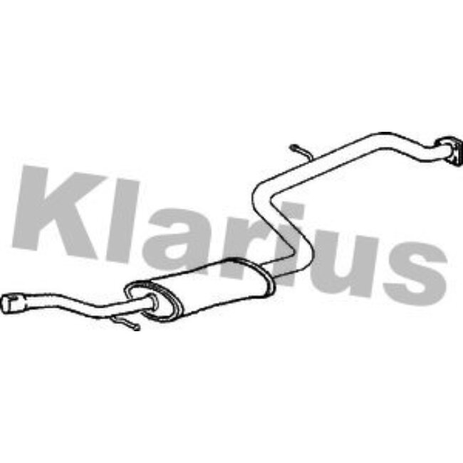 Silencieux Intermédiaire Klarius 250625