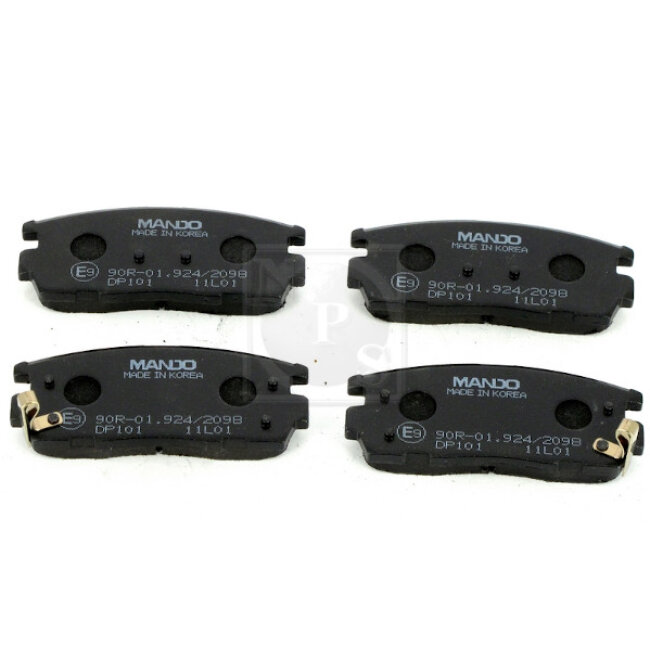 4 Plaquettes De Frein Nps D361o06