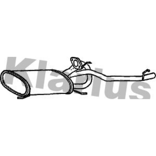 Tube D'échappement Klarius 240618