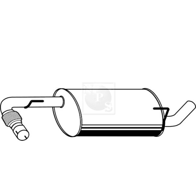 Silencieux Intermédiaire Nps N430n282
