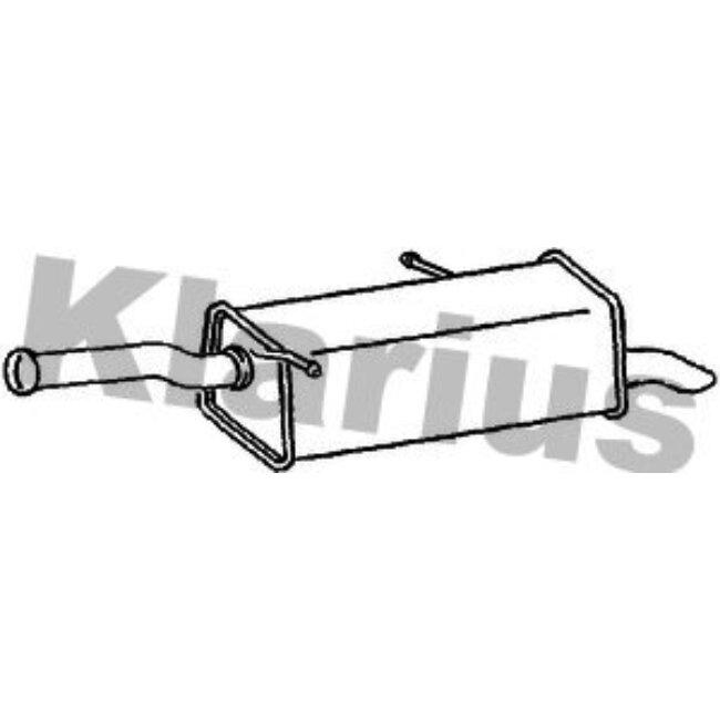 Silencieux Arrière Klarius 221056