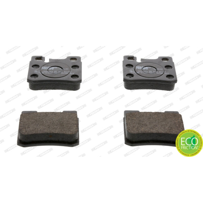 4 Plaquettes De Frein Ferodo Fdb644