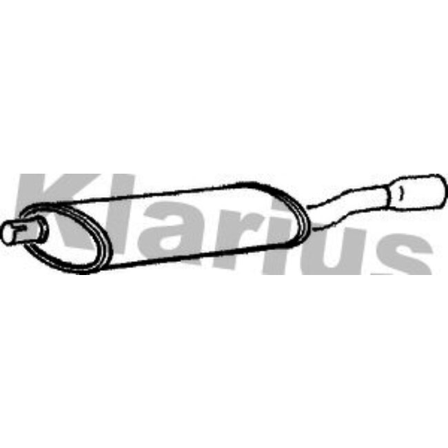 Silencieux Arrière Klarius 210567