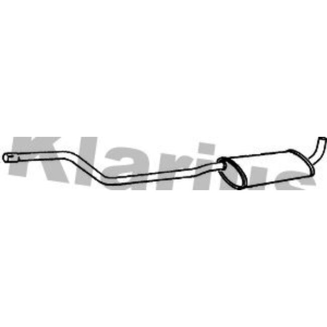 Silencieux Intermédiaire Klarius 260128